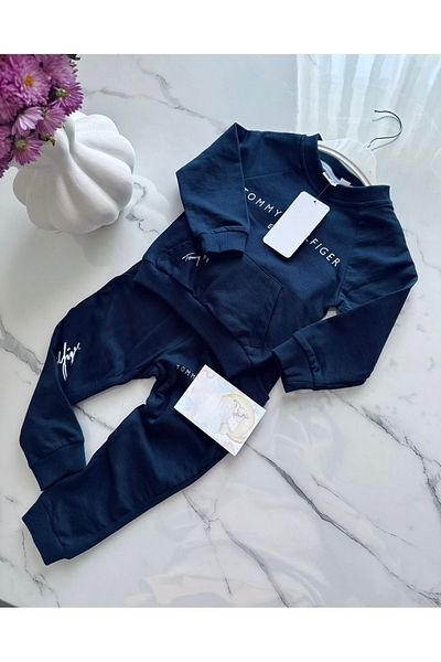 SULİFESTORE Children's Printed Suit Set