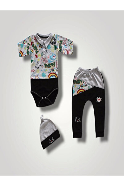 Veraura Lifestyle 6-9 12-18 18-24 Months Power Cat Embroidered Long Sleeve Bo...