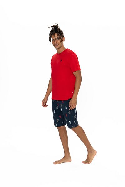 U.S. Polo Assn. U.S. Polo Assn. Men's Cotton Pajamas Set - Smr.Mn.1Z8.Eta8.Gr.Ou6.P7.Ilke2811