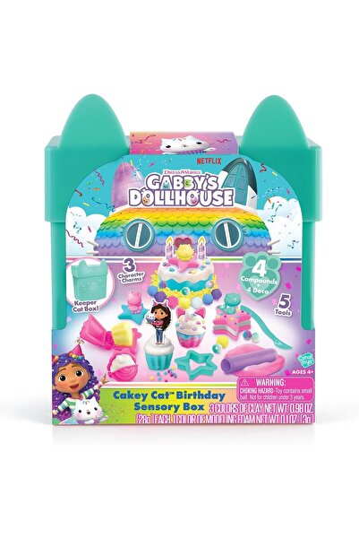 Canal Toys صندوق قطة عيد الميلاد المزين ببيت الدمية من غابي