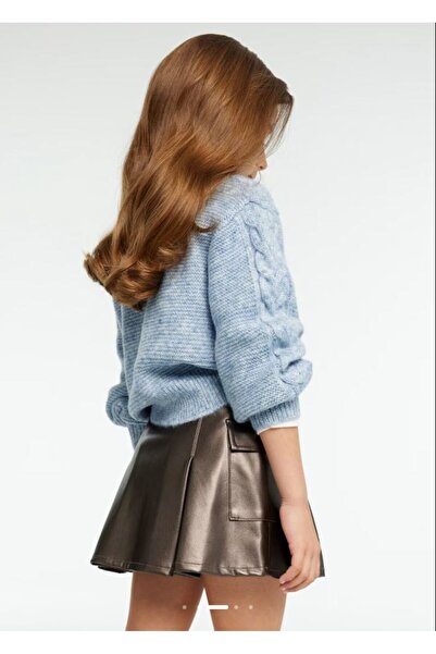 MAYORAL 7972- 54 Coffee Skirt