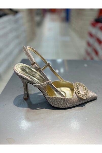 Hacıoğlu Ayakkabı Pantofi de rochie de seară pentru femei Vollex Glittery Stone