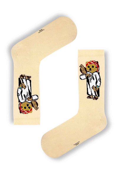 CARNAVAL SOCKS Чорапи за тенис с шарки на мечка птица