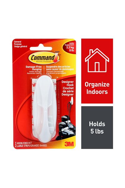 COMMAND Large Designer Hook