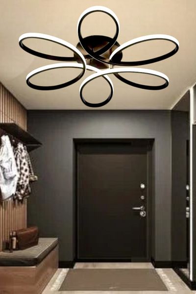 neeko Linup Modern Plafonier - Zero Led, Chandelier White and Black Case