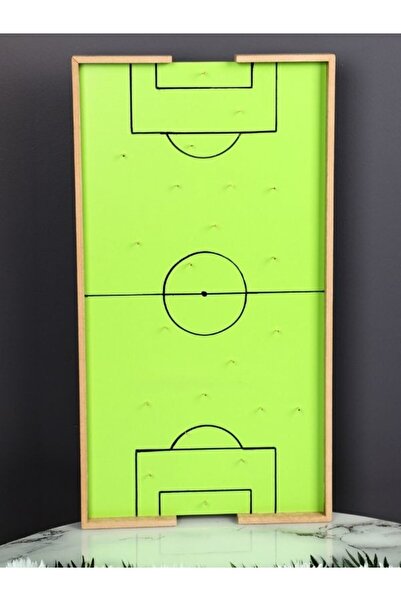 Viyalente Ahşap Çivili Futbol Sahası Çocuk Oyuncak Saha Büyük Boy Saha Cilalı...