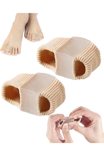 Tahtakale Dünyası 1Pc Silicone Cloth Bunion Finger Separator Cloth Soft Fit E...