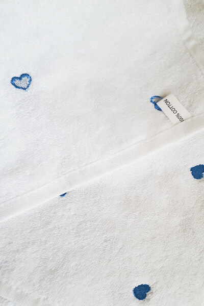 Mira Home 3-комплектний набір рушників для ванної кімнати з вишивкою у вигляді серця, 100% бавовна, Lovely Set