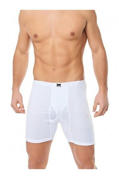 ENTAHA Tutku Men's White Long Argentine Panties / 3 Pieces