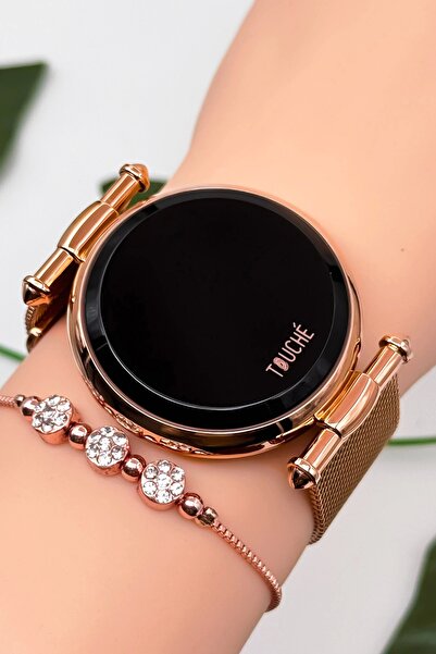 TOUCHE WATCH Touche Dokunmatik Unisex Kol Saati Dokunmatik Ekran 3 Atm Su Geç...