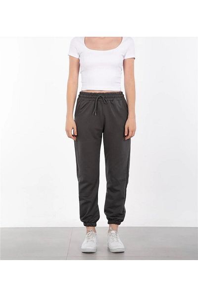 yg ydn giyim Pantaloni de sport confortabili, cu picioare elastice, talie înaltă - Jogger