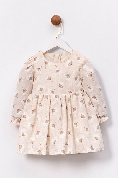 HAUSEkids 2-5 ετών Premium βαμβακερό κοστούμι κοριτσιών-Latte