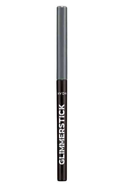 AVON قلم تحديد العيون القابل للإغلاق من Glimmersticks مع مصعد زحل رمادي