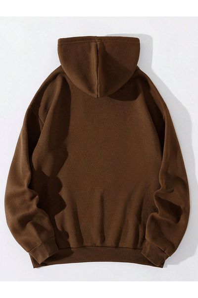 uyguntarz Φούτερ 3 Συσκευασίας Μπεζ Γκρι Μαύρο Oversize