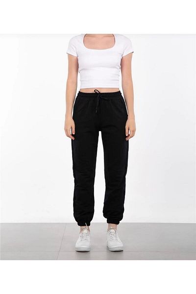 yg ydn giyim Pantaloni de sport confortabili, cu picioare elastice, talie înaltă - Jogger