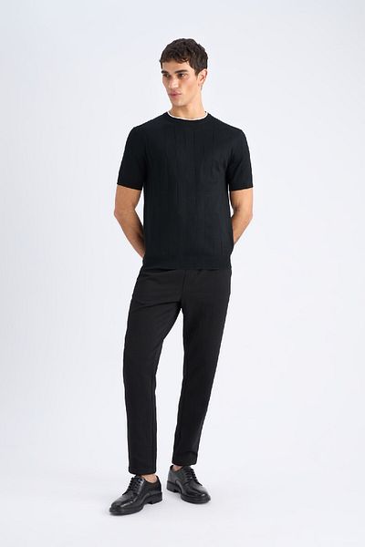 DeFacto Basic-Jogginghose – gerade Taille, Schnürtasche, gerades Bein C6022AX25SP