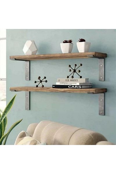 HOMS Wooden Wall Shelf Set, A-620 series, Homs, 30300