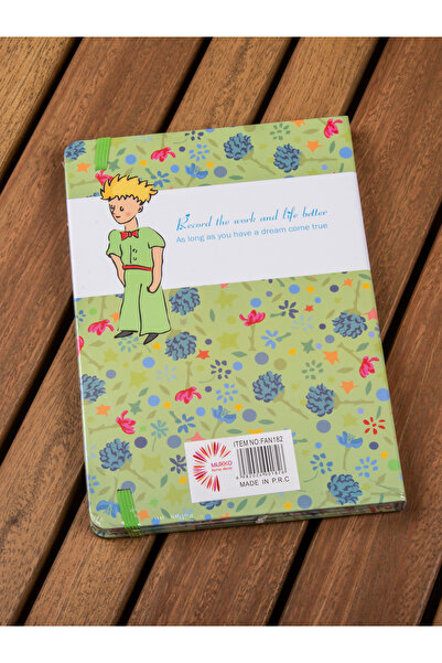 MUKKO HOME Little Prince Design Thick Cover Elastic Lined Notebook - 80 Sheets