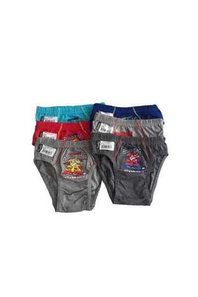 Pardon Men's Colorful Printed Cotton 6 Pieces Underpants