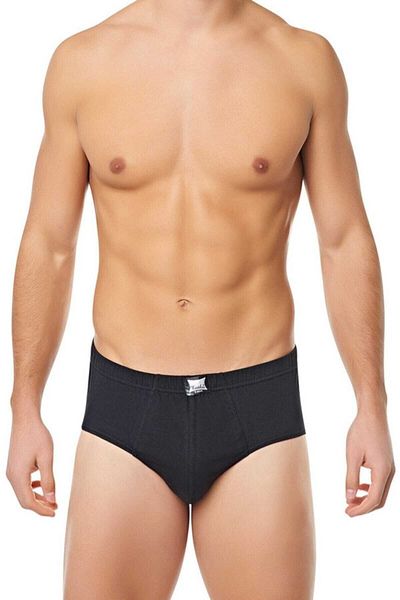 KEYAL Tutku Men's Black Cotton Combed Cotton Underpants 6 Pack New Season