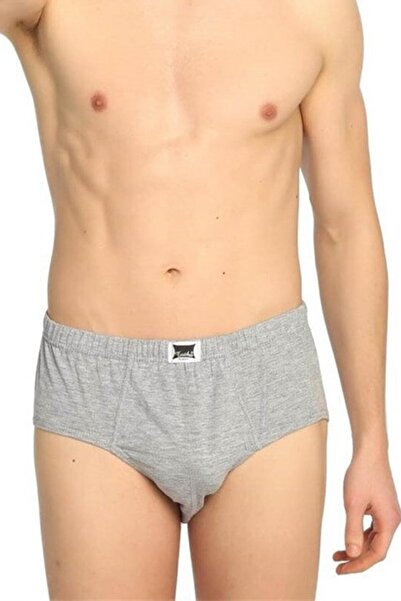 KEYAL Tutku Чоловічі сірі труси з бавовняної тканини, 3 шт. в упаковці