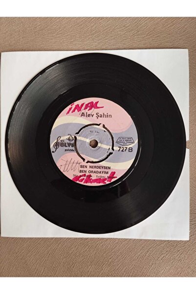 Plakperest Alev Şahin  ‎– Sen Nerdeysen Ben Oradayım /Sevene Hürmetin Yok  - ...