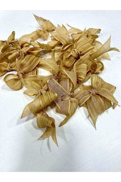 Nikah Şekeri Market 25 Pieces Nopeli Ribbon Linen - Ready Decorate Gift, for Engagement and Wedding