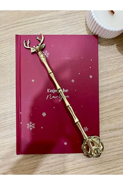 hediye PİRİNÇ DÖKÜM GEYİK BAŞLI MUM SÖNDÜRÜCÜ EVDEKORU SUNUM VİNTAGE