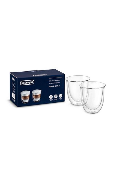 DELONGHİ Delonghi DLSC311 - 2'Li Çift Cidarlı Cappuccino Bardağı