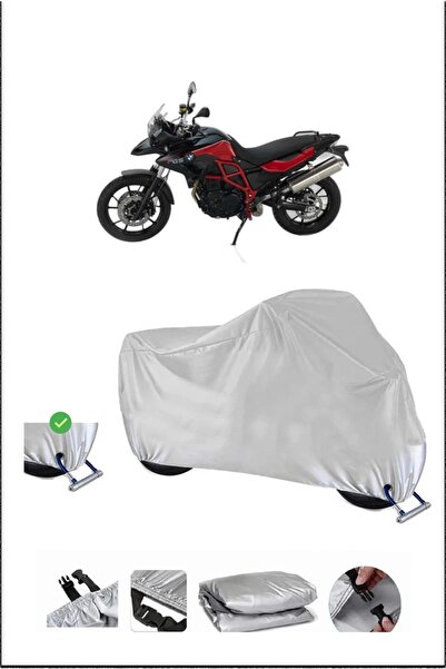 Breen Bmw F700Gs Lock Compatible Waterproof Durable Motorcycle Canvas-Gray