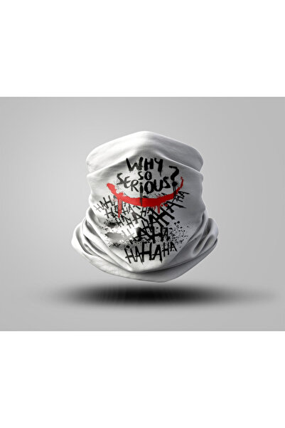 Buffalo Hahaha Tasarımlı Motorcu Buff Maske Outdoor Boyunluk Unisex Bandana