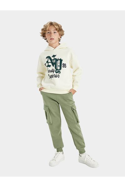 DeFacto Relaxed Fit Cargo Joggers with Drawstring