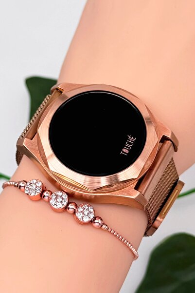 TOUCHE WATCH Touche Dokunmatik Unisex Kol Saati Dokunmatik Ekran 3 Atm Su Geç...