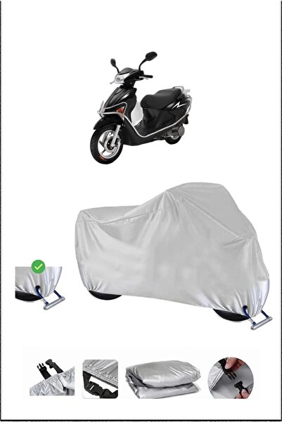 Breen قفل Kuba MATRIX125 متوافق مع دراجة نارية مقاومة للماء ومتينة - رمادي