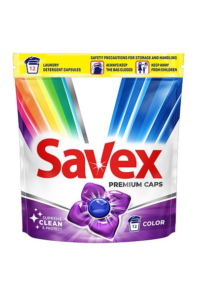 SAVEX SAVEX PREMIUM ΚΑΨΟΥΛΕΣ ΑΠΟΡΡΥΠΑΝΤΙΚΟΥ 12Caps ΧΡΩΜΑ (σακουλάκι)