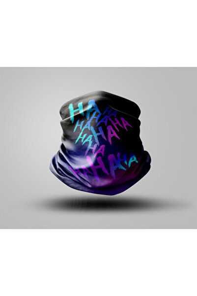 Buffalo Hahaha Tasarımlı Motorcu Buff Maske Outdoor Boyunluk Unisex Bandana