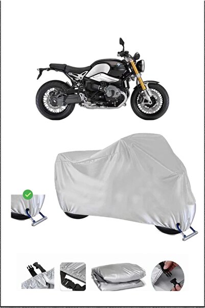 Breen Bmw Rninet Lock Compatible Waterproof Durable Motorcycle Canvas-Gray