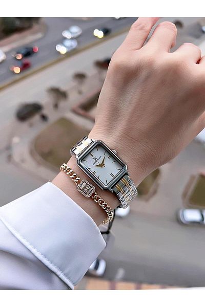 Daniel Klein Steel Band 3 Atm Water Resistant Women's Wrist Watch+Bracelet