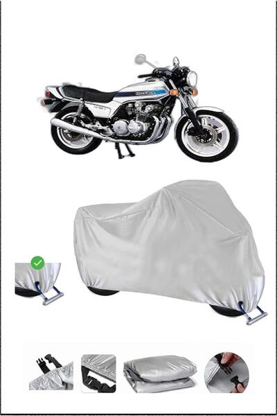 Breen هوندا CB900BOLDOR قفل متوافق مع الماء دائم دراجة نارية القماش المشمع-رمادي