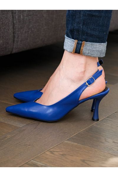 Munshoes Pantofi cu toc Lea pentru femei