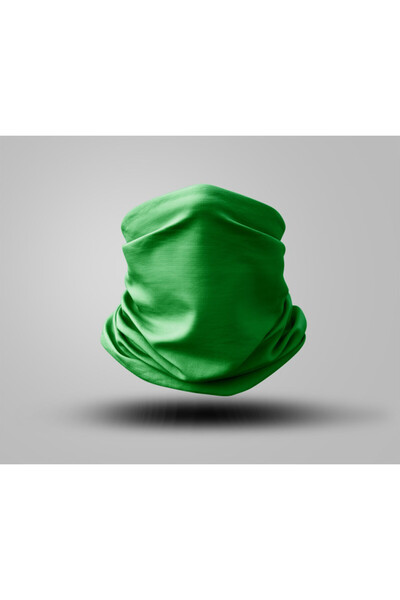 Buffalo قناع راكب الدراجة النارية بتصميم بلون خالص، طوق للرقبة في الهواء الطل...