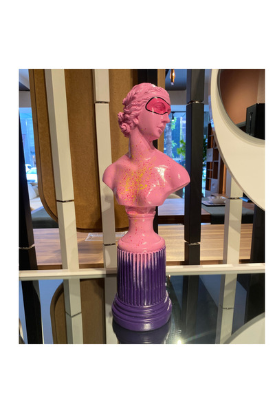 SZN DEKOR Büyük lafayette heykeli bibloev ofis dekorasyonu , pop art yunan mi...