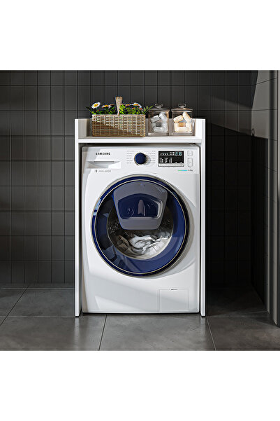 ROOMART Çamaşır-kurutma Makinesi Dolabı Kapaksız Banyo Dolabı 65 cm