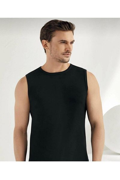 Şahinler *****Shawks, 6 Pack Men Rib Bike Neck Sleeveless Athlete Undershirt