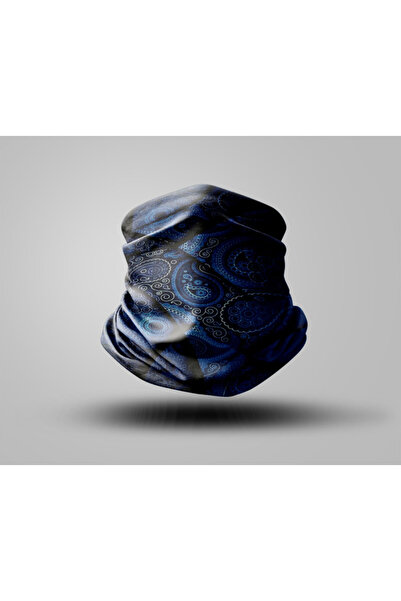 Buffalo Mandala Tasarımlı Motorcu Buff Maske Outdoor Boyunluk Unisex Bandana