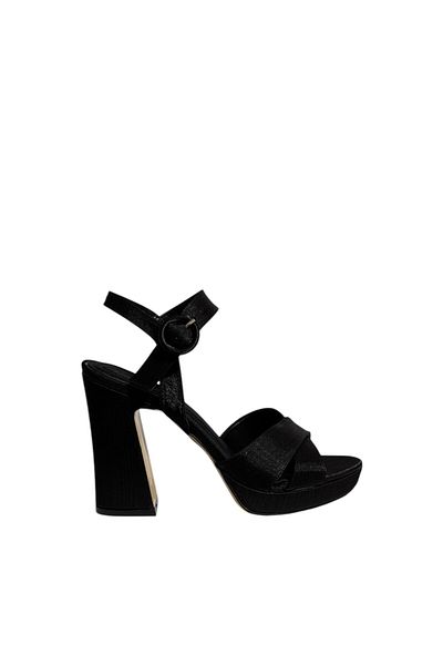CYLN Pantofi din satin cu toc cu platformă Milano Life 701 pentru femei (vara 25)