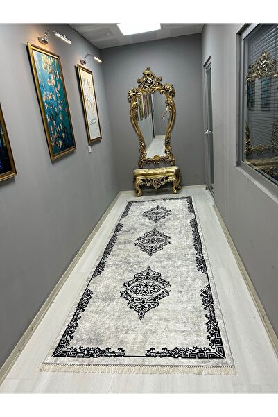 HTC HALI Dijital Baskı Yıkanabilir Kaymaz Deri Taban Leke Tutmaz Halı