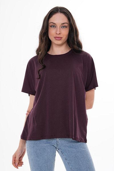 ŞİMAL Tricou oversize pentru damă cu gât crew - 250019