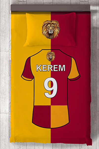 BAMBAŞKA MODA İsimli Taraftar/Forma Desenli Yatak Örtüsü MKTİYT-4084