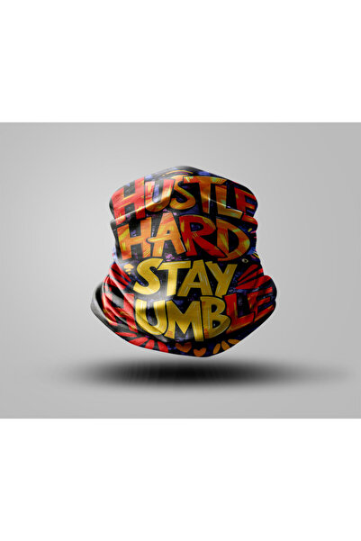 Buffalo قناع راكب الدراجة النارية بتصميم حروف للجنسين مع طوق للرقبة في الهواء...